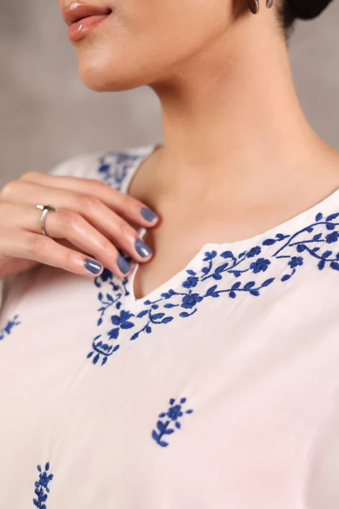 hand embroidered shirt